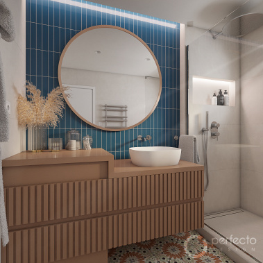 Modernes Badezimmer SYLVANIA - Visualisierung